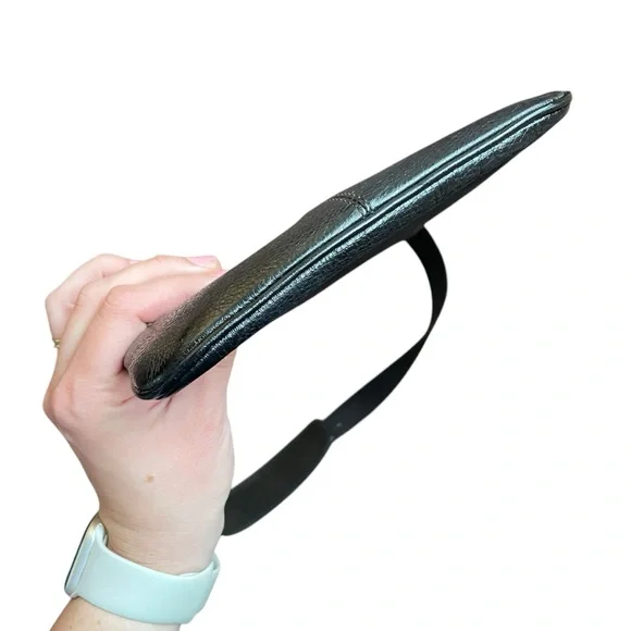 Coach Black Leather Handbag - Picture 4 of 9